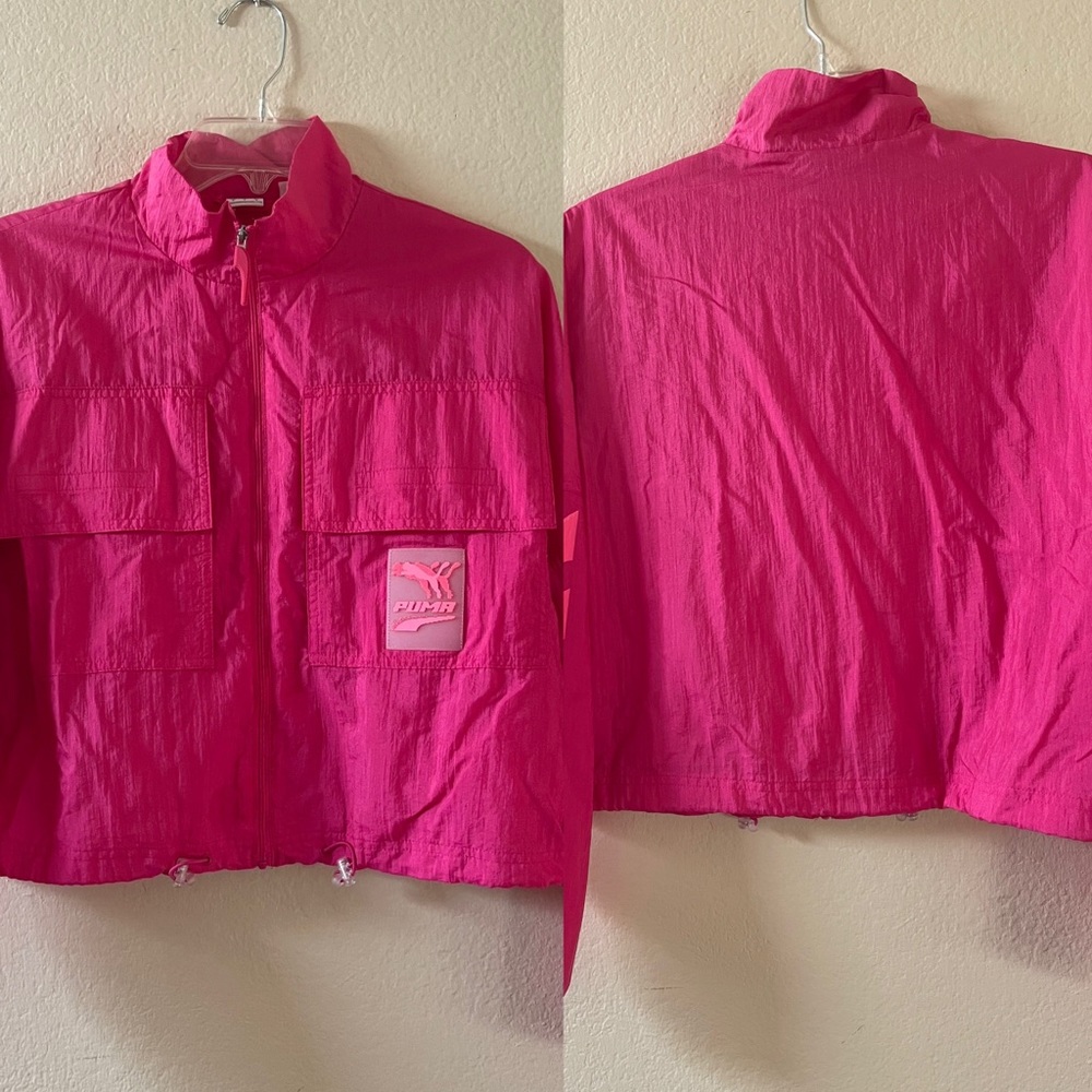 Light bright pink jacket